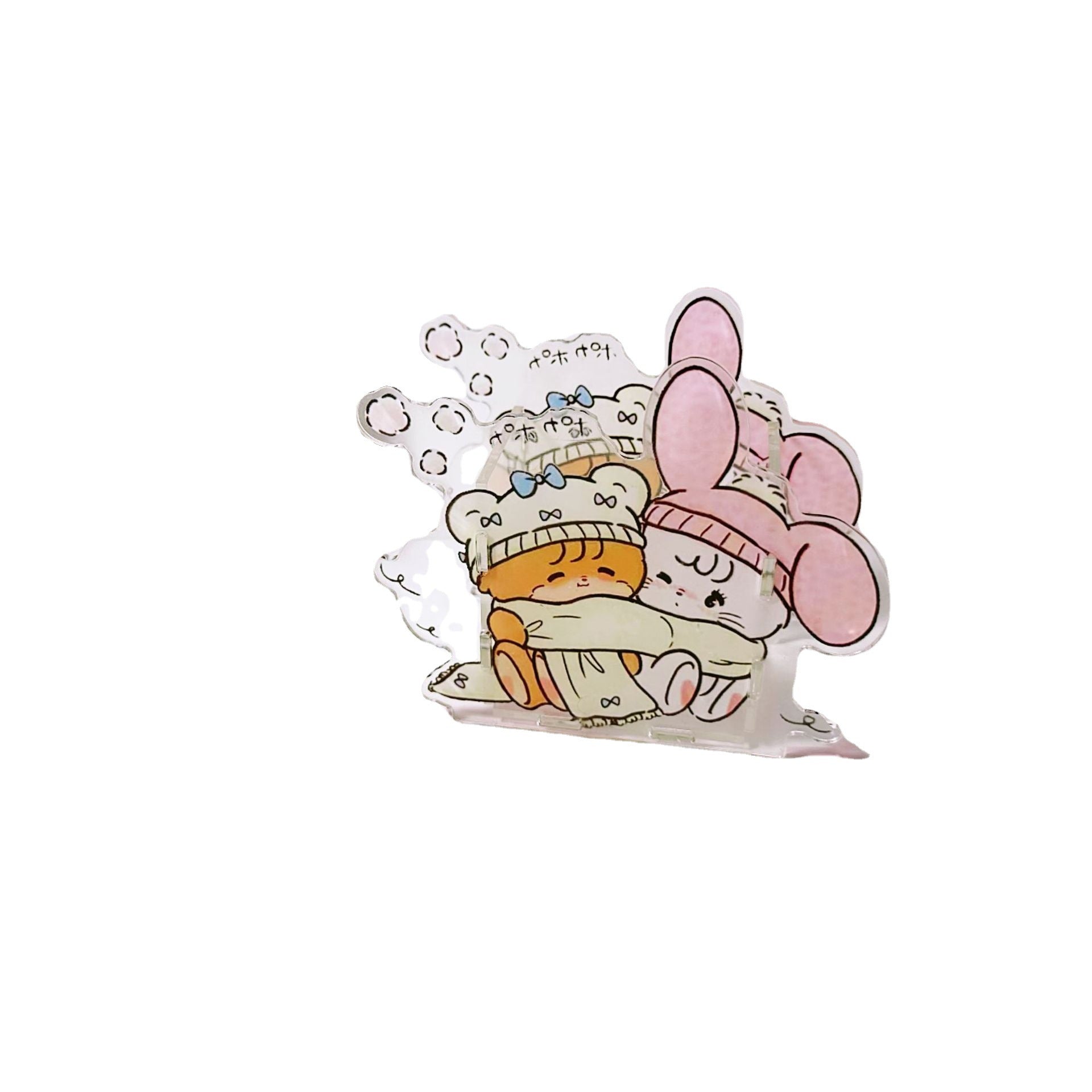 Wholesale  Creative Cute Cartoon Acrylic Pen Holder  OLY Exclusive