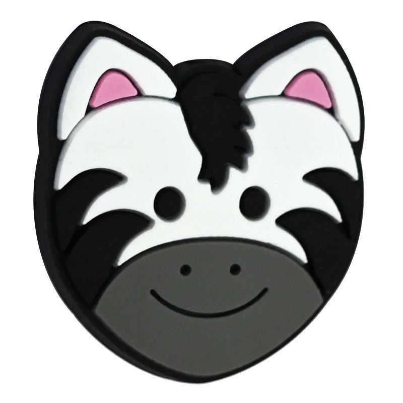 Wholesale  Random 100pcs Cartoon Animal Head Series Colored Beads