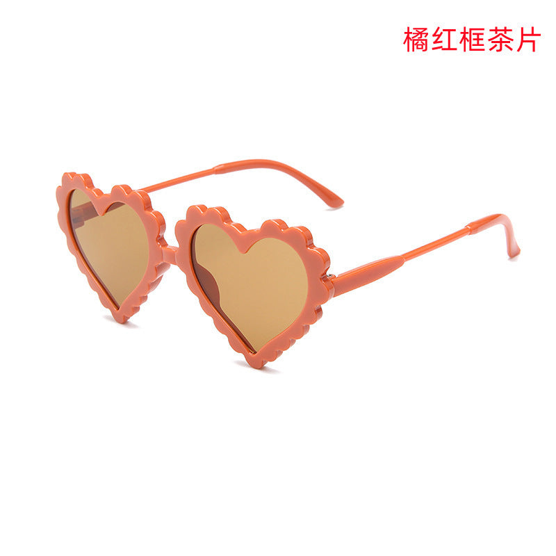 Wholesale Children's Heart Shaped Sunglasses