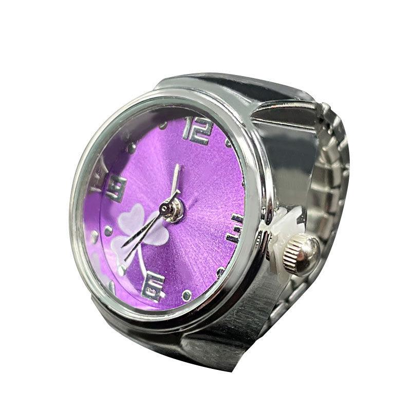 Wholesale [Ring Watch] fashion men and women couple alloy shell ring watch
