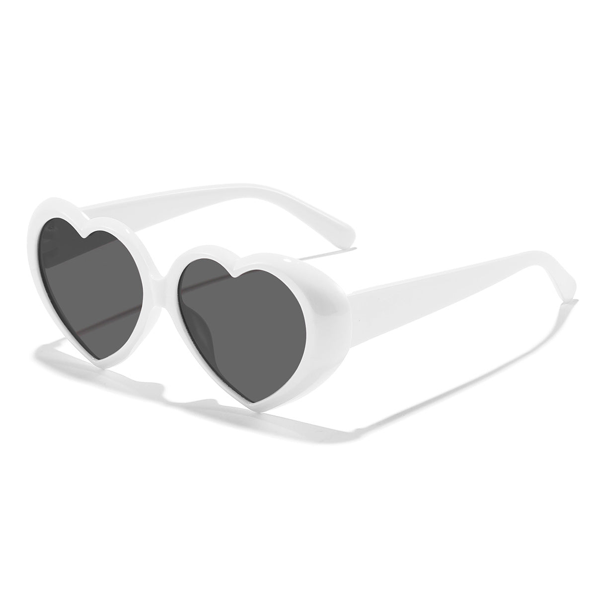 Wholesale Valentine's Day large frame peach heart fashion sunglasses Internet celebrity seaside vacation sun protection Sunglasses