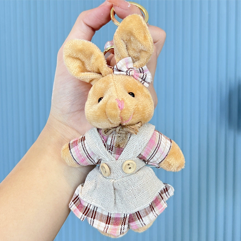 Wholesale Rabbit Bear Plush Keychains