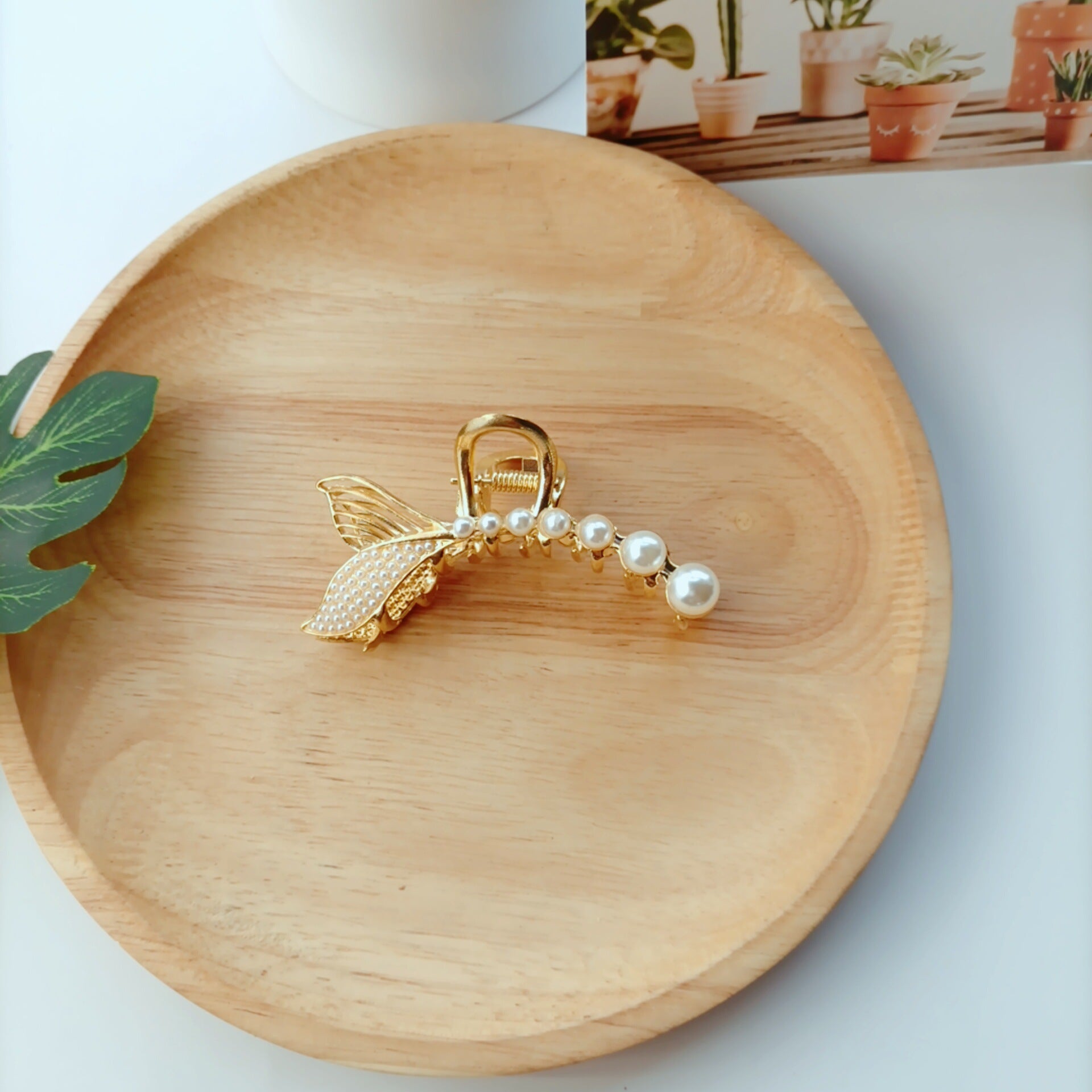 Wholesale Simple French Retro Alloy Hair Clips