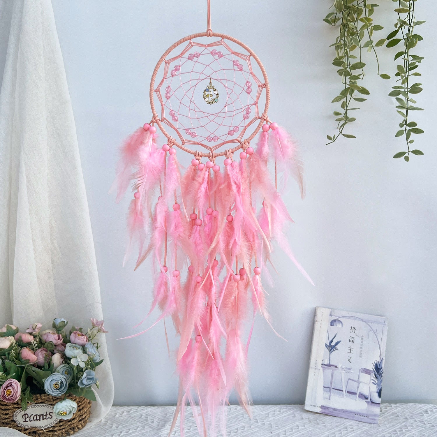 Wholesale Colorful Feather Dream Catcher Decoration