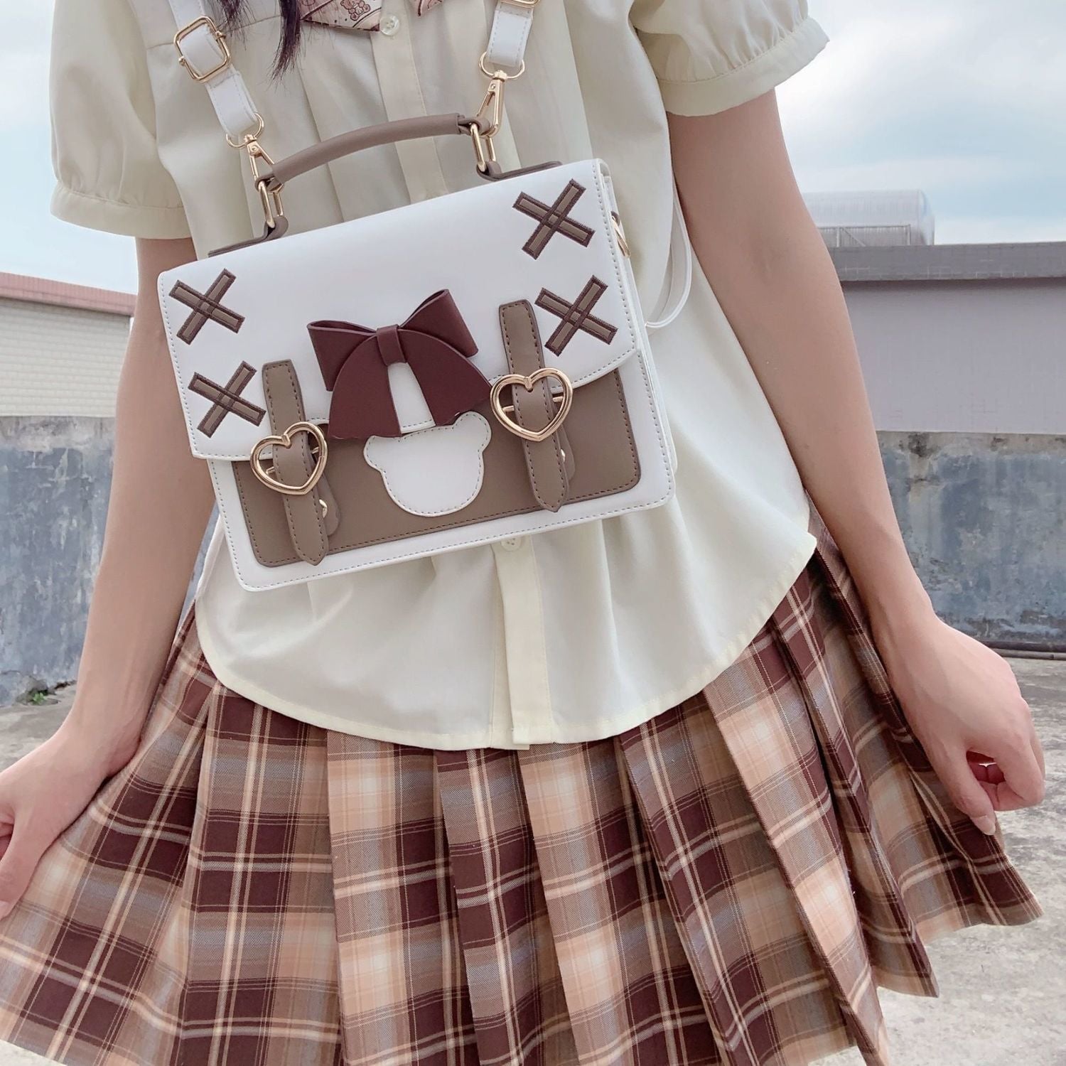 Wholesale Niche Crossbody Jk Uniform Handbag Single Shoulder Large Capacity Shoulder Bag