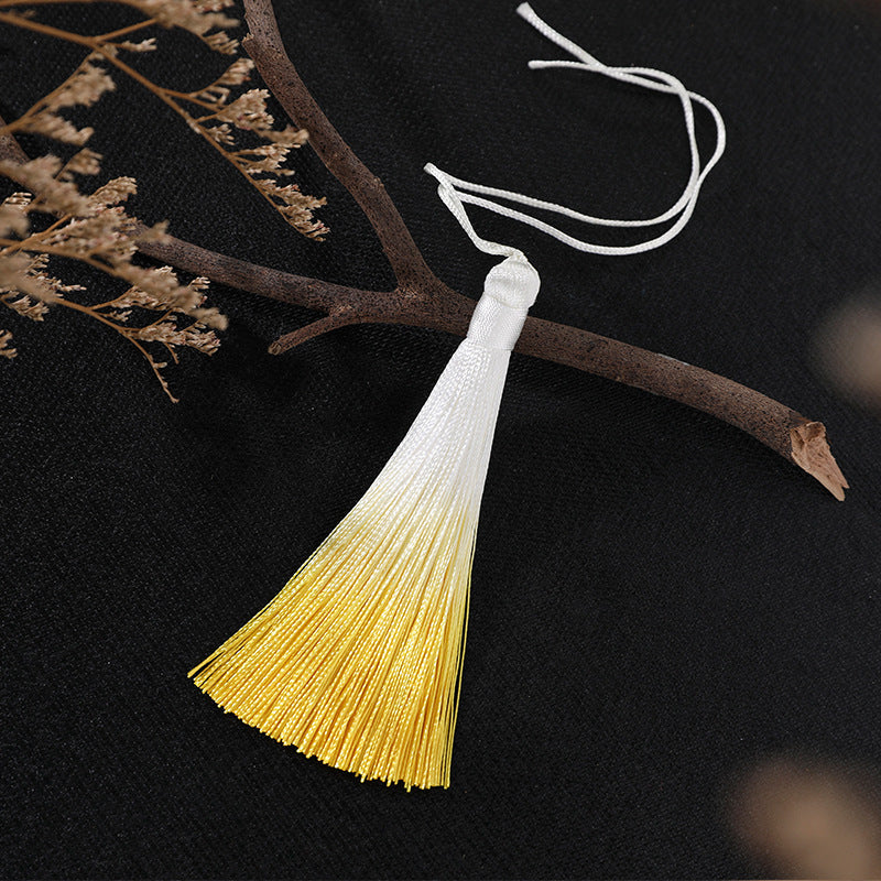 Wholesale 10pcs 10CM Gradient Tassel Ear Pendant Accessories