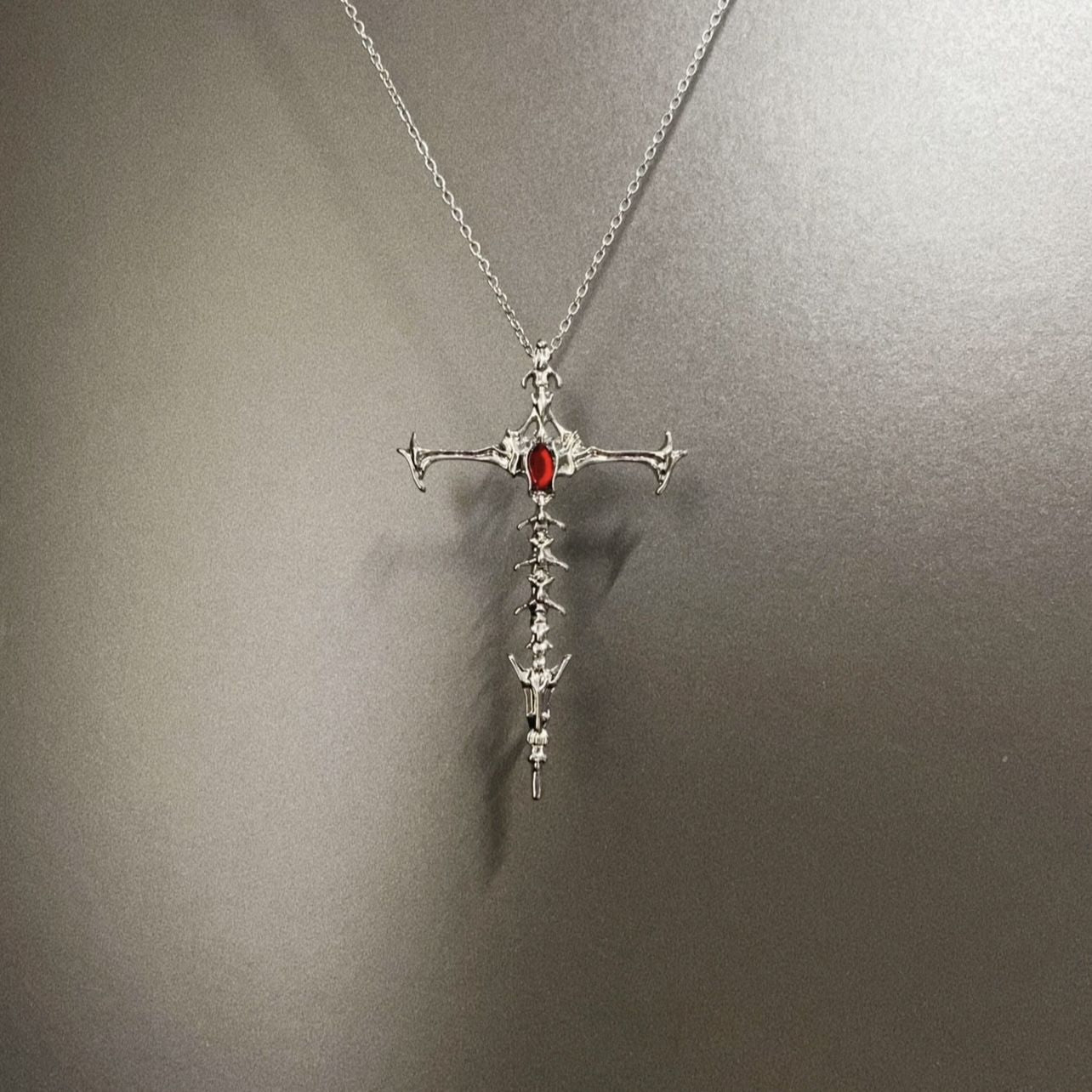 Wholesale Color printed card cross moon cartoon cat necklace