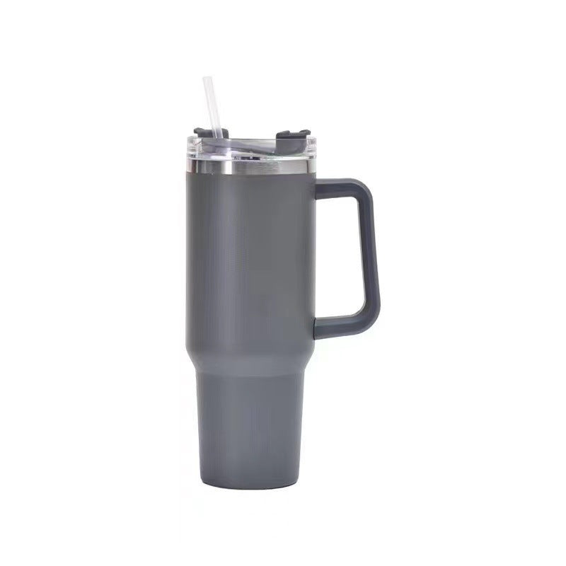 Wholesale handle cup 304 car cup ice bully cup heat preservation cold cup large capacity outdoor portable