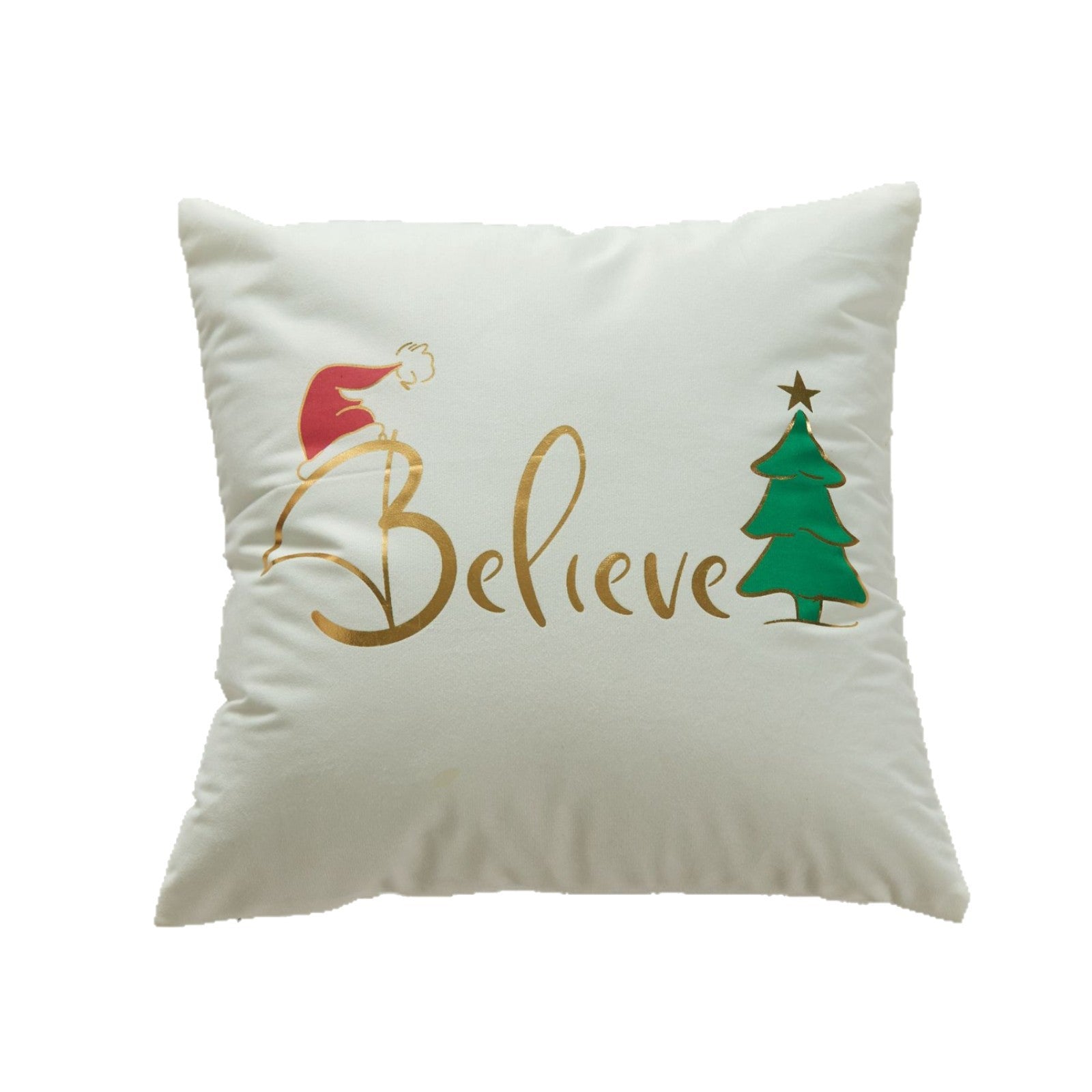 Wholesale Christmas atmosphere gold-stamping festive pillowcase