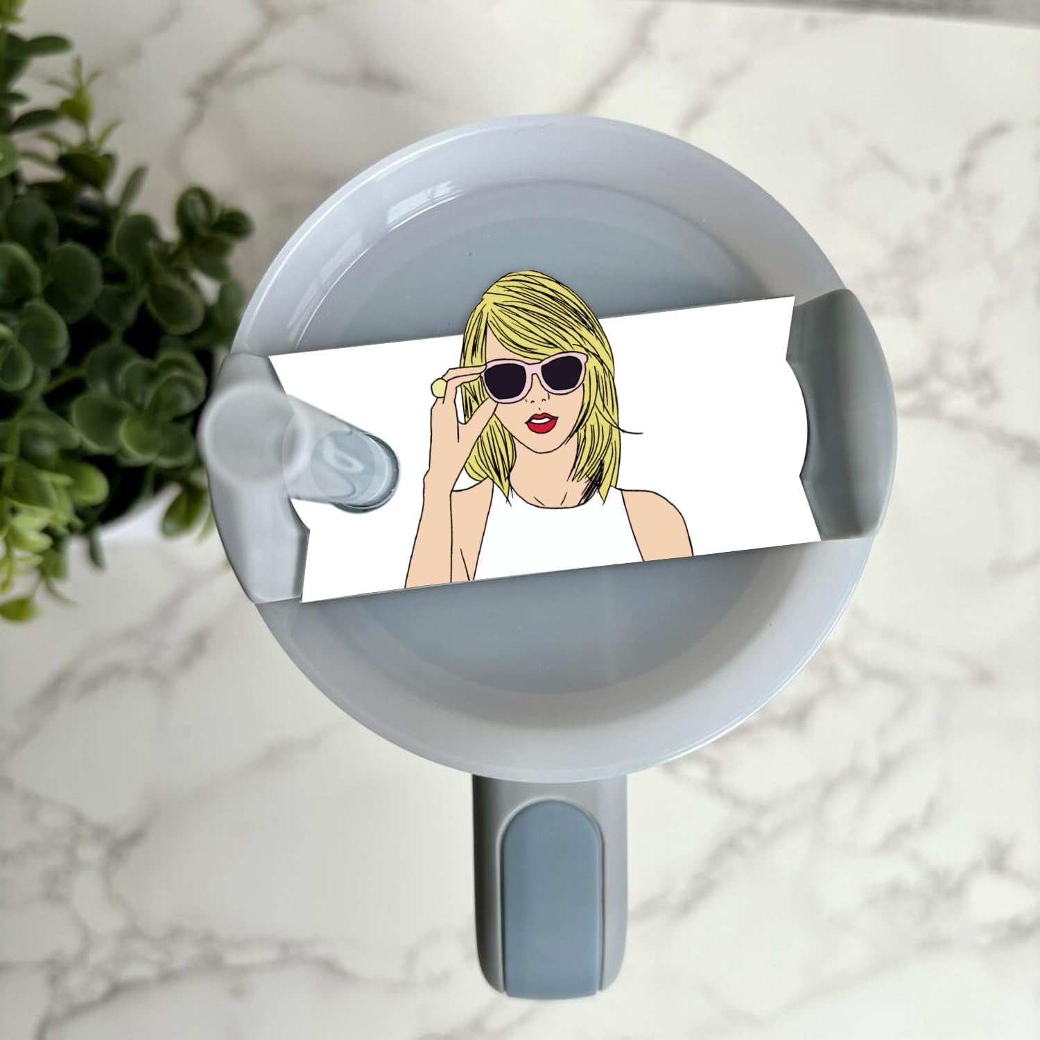 Wholesale 40OZ Cup Fittings, Acrylic Brand, Sheet Top Lid Accessories