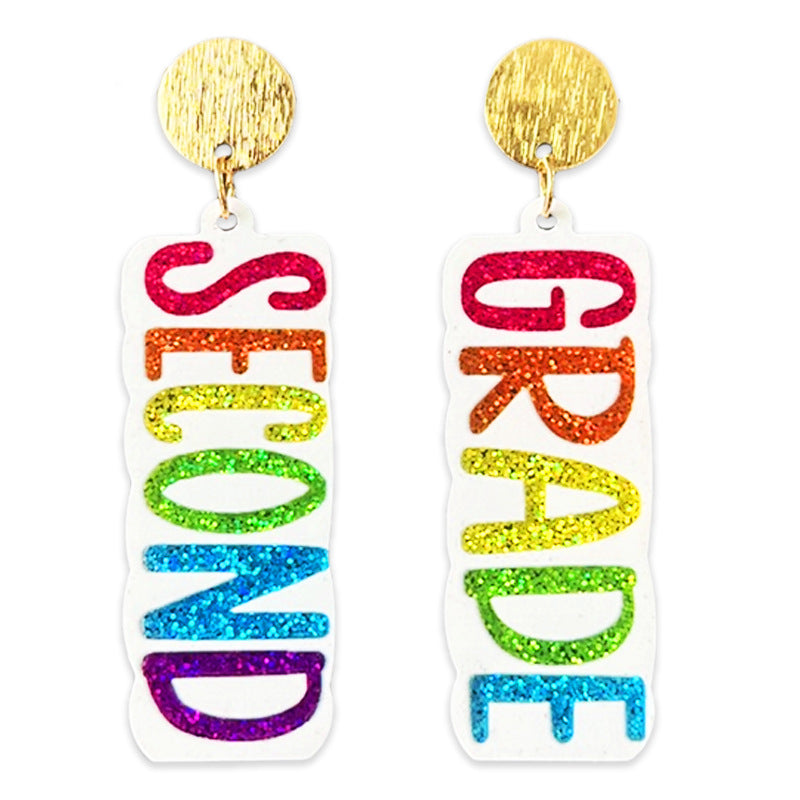 Wholesale New semester colorful earrings