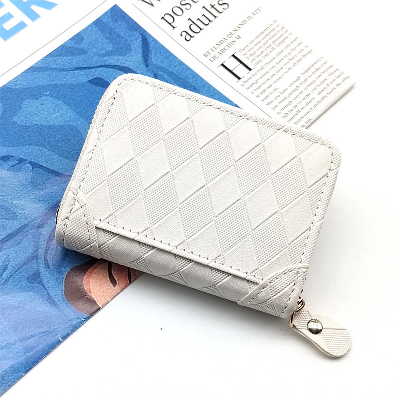 Wholesale Large-Capacity Card Holder Zipper Wallet