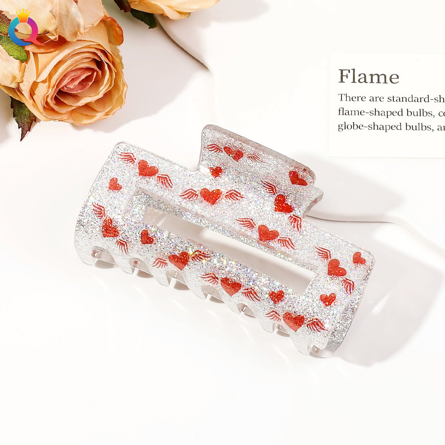 Wholesale Valentine's Day Love Hair Clips