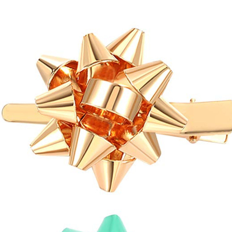 Wholesale Lady Accessories Christmas Bow Hairpin