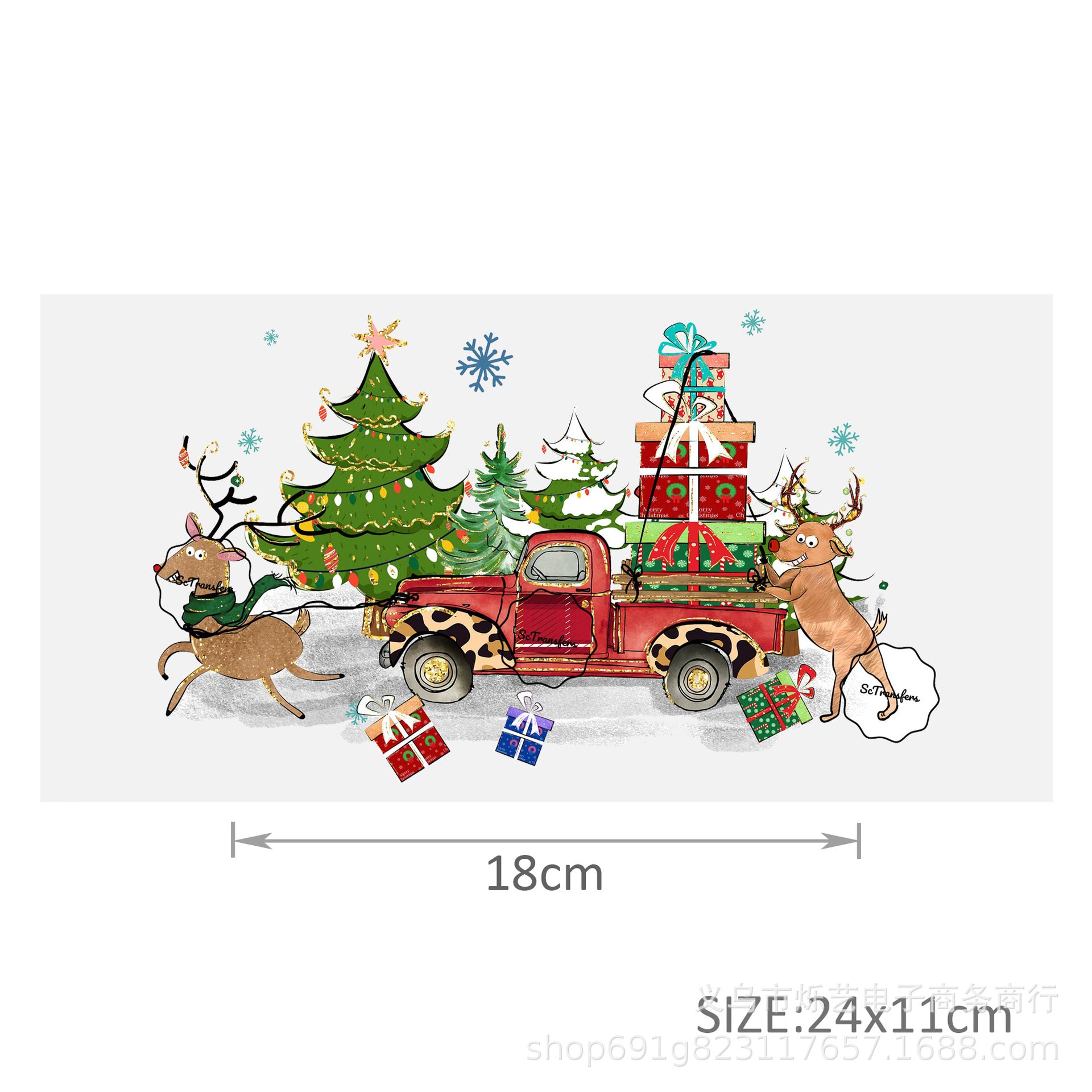 Wholesale Christmas series  Olaf  16oz Cup UV DTF Wraps