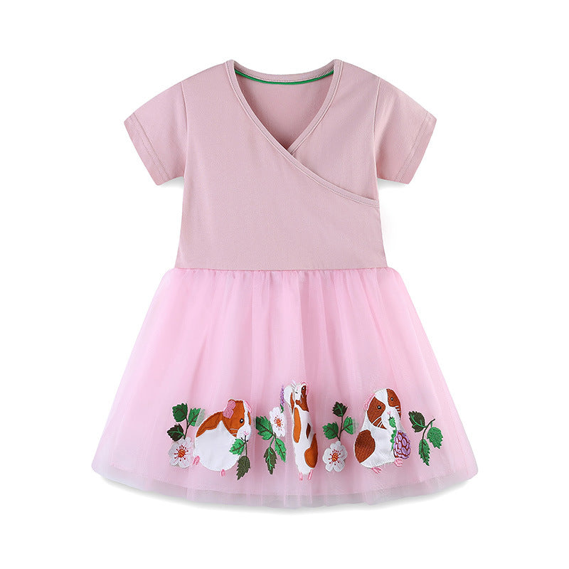 Wholesale Summer Embroidered Cotton Princess Skirt