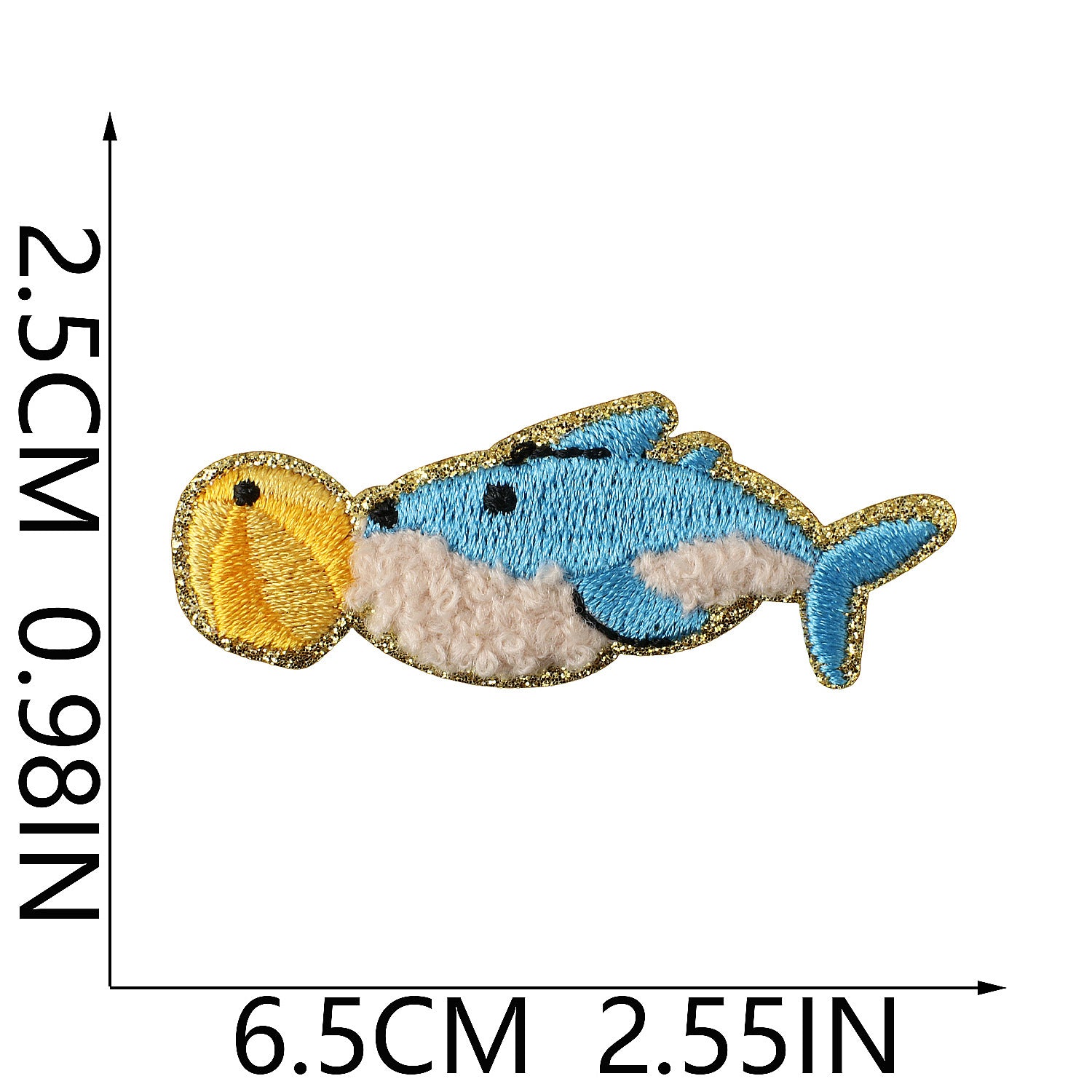 Wholesale Trendy Glitter Embroidered Iron On Patch Summer Beach Party Design For Swimwear Towels And Clothing