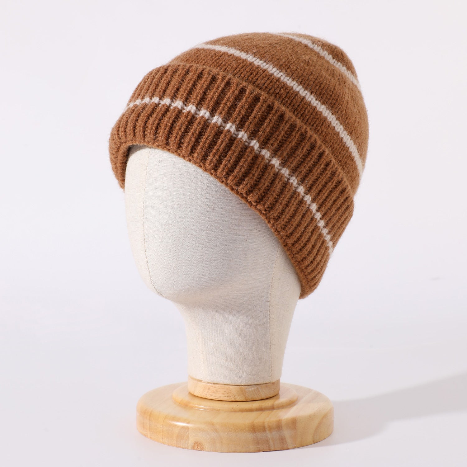 Wholesale Winter Wool Striped Hat