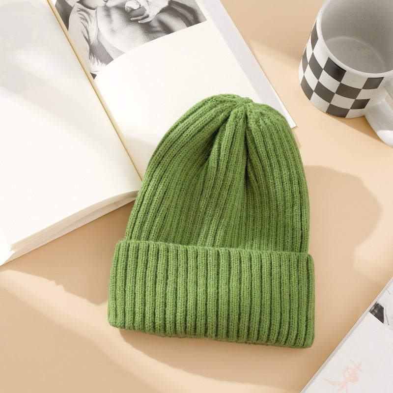 Wholesale Candy Colored Acrylic Melon Skin Hat