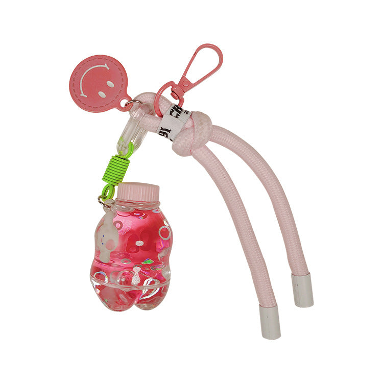 Caricatura al por mayor llaves acrílicos de silicona animal lindos