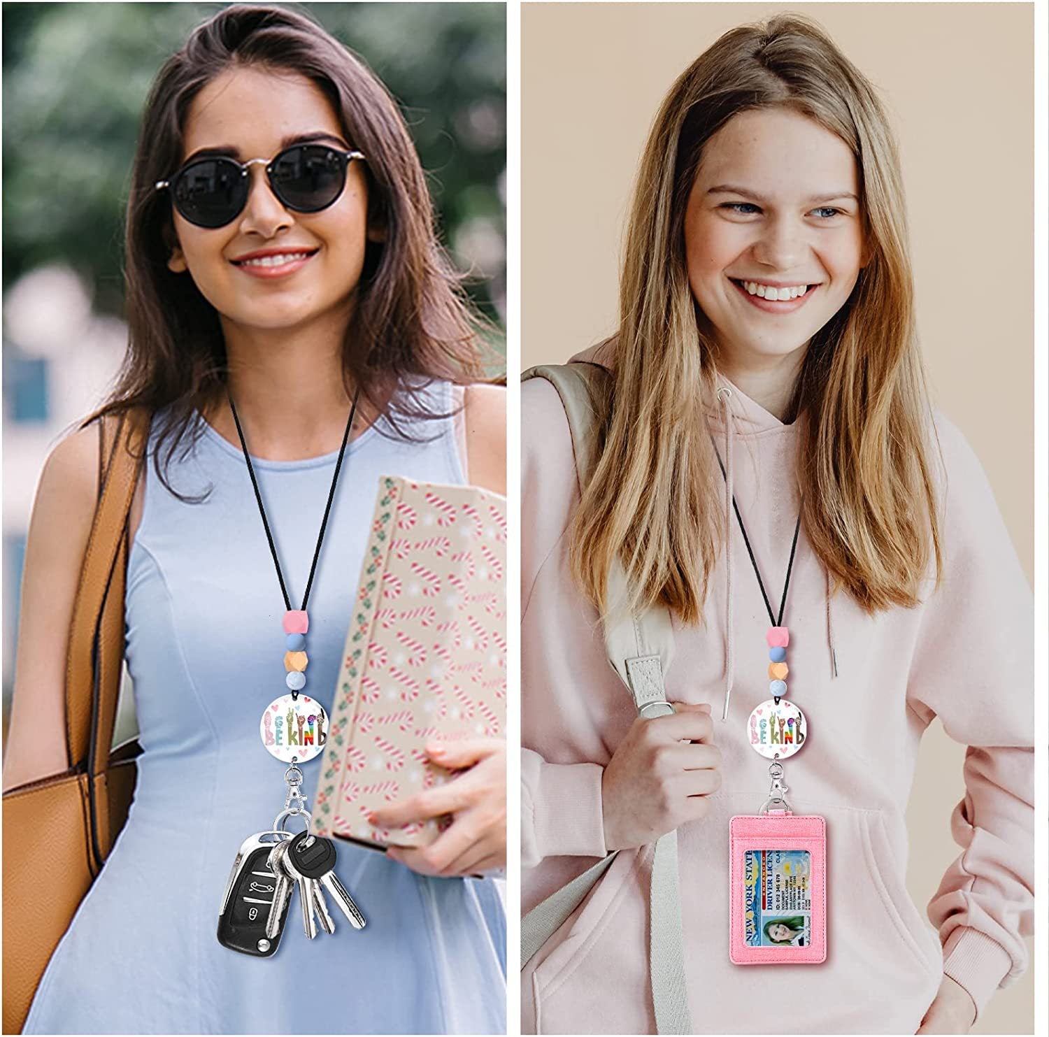 Wholesale Leather ID Protection Cases Keychains