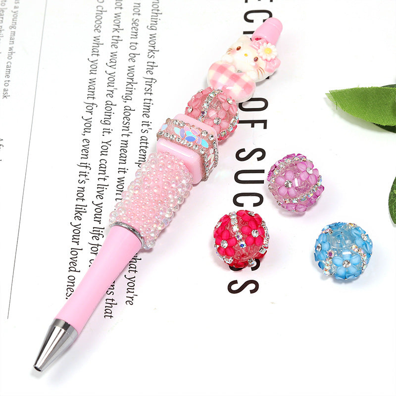 Wholesale 10pcs  Flower-shaped rhinestone  Fancy Beads