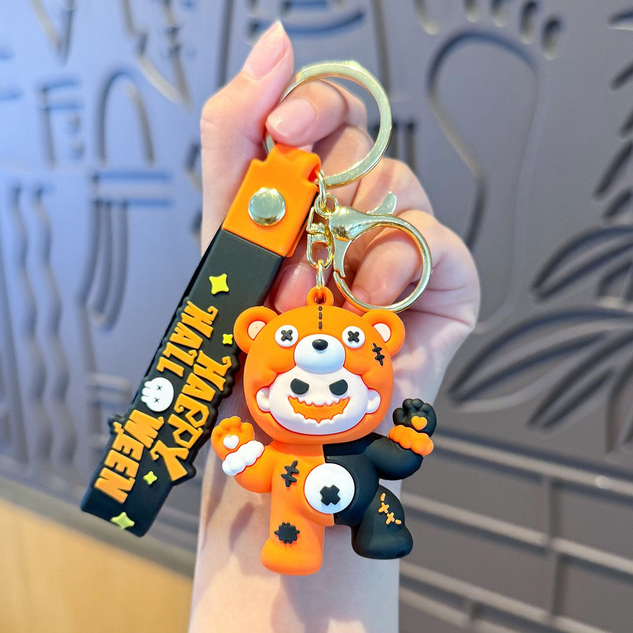 Wholesale  pumpkin keychain pendant