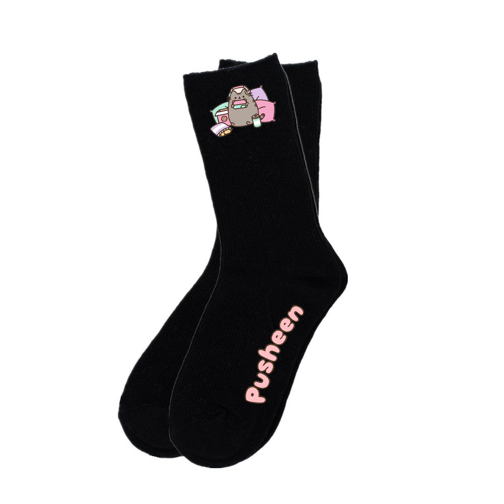Wholesale Anime Cute Cat Mid Tube Cotton Socks