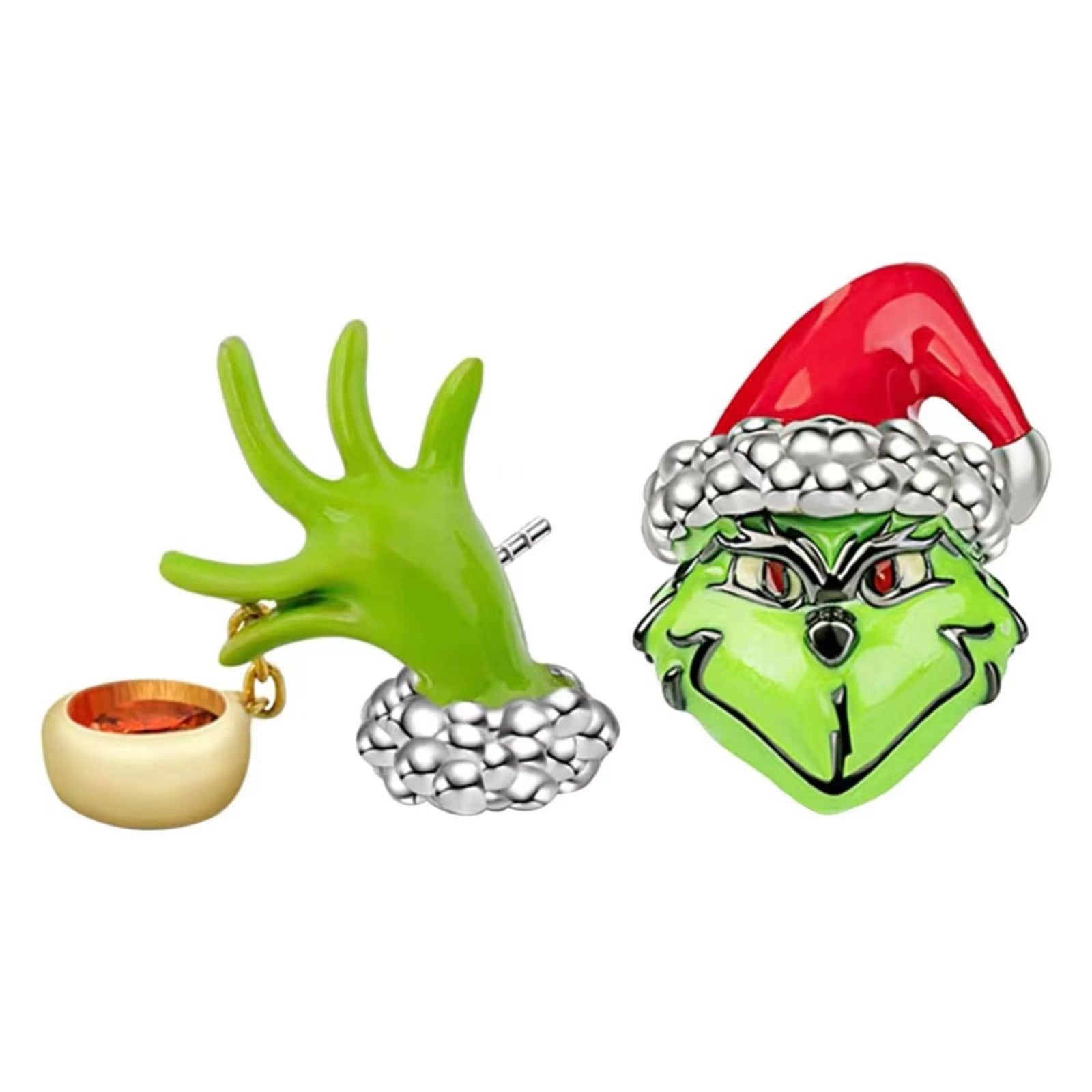 Wholesale  Christmas Monster Earrings 	OLY Exclusive