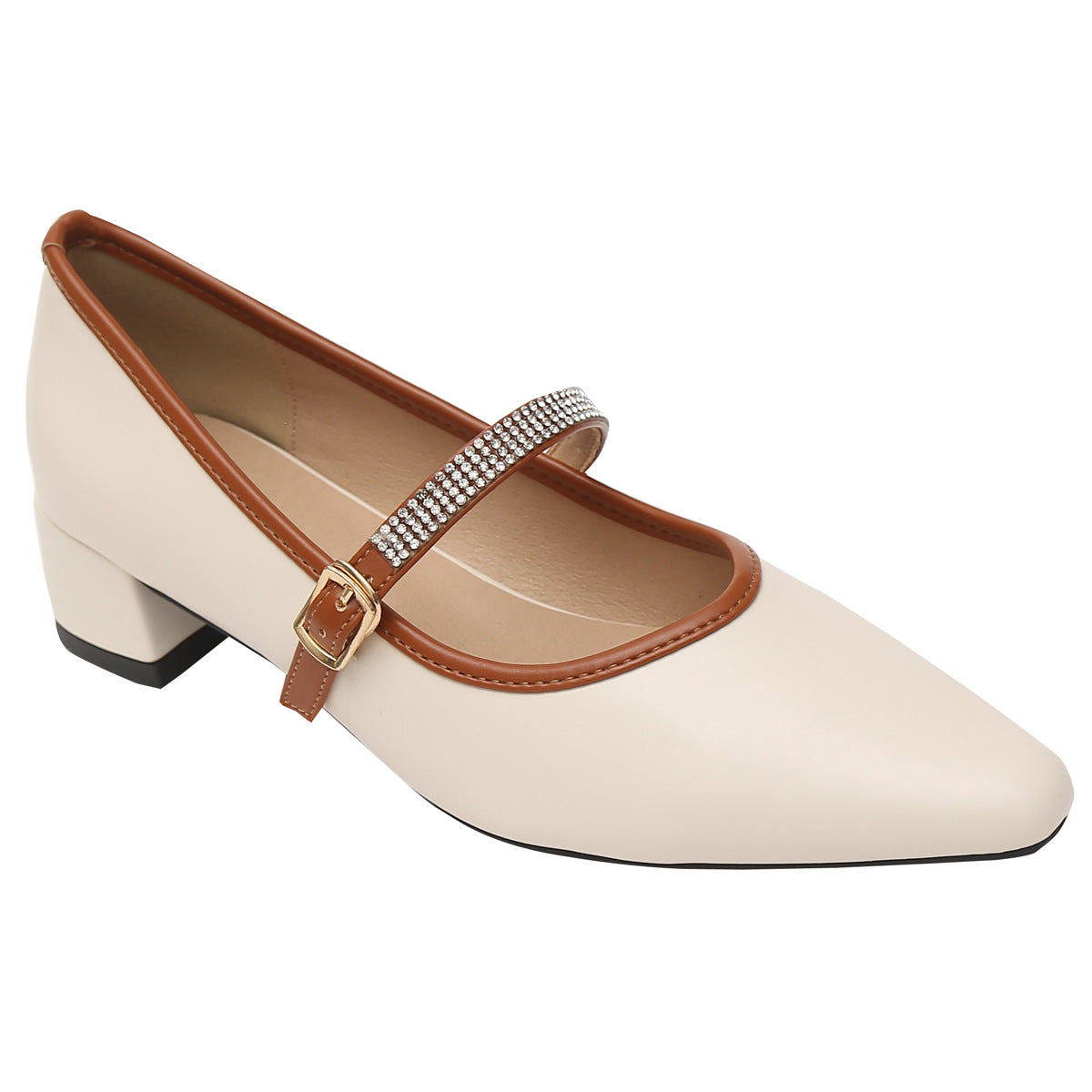 Al por mayor de zapatos de cuero pequeño y puntiagudo