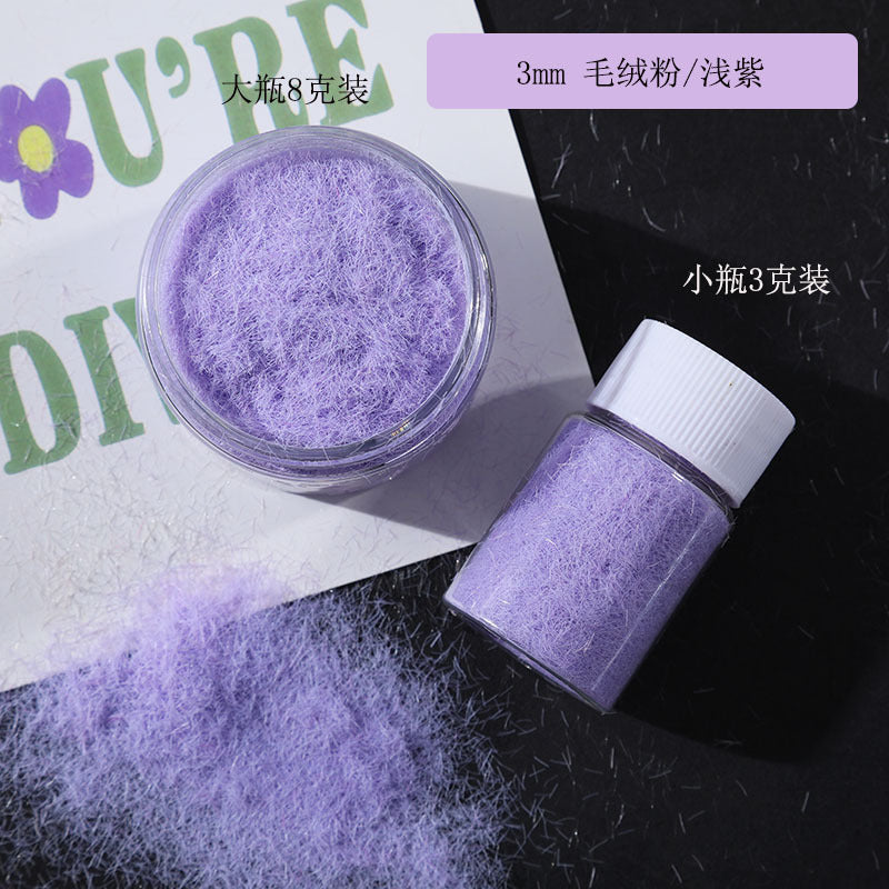 Wholesale Silicone Pinch 3mm Plush Homemade Cat Claw Pinch Le DIY Handmade Material Color Plush Powder Wrapping Powder Filling Material