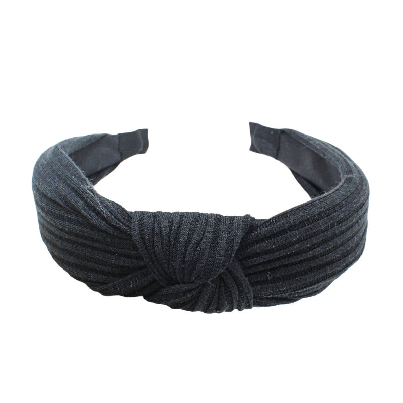 Wholesale Fabric Wide Edge Cross Headband