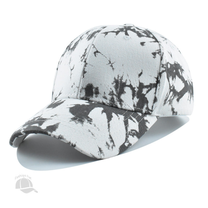 Wholesale Spring and Summer Graffiti Tie-dye Fashion Baseball Cap Visor Cap