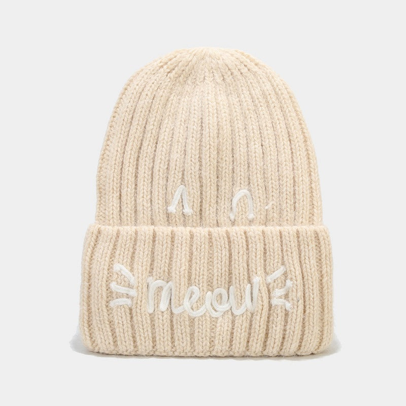 Wholesale of Cute Cat Woolen Hats and Knitted Hats