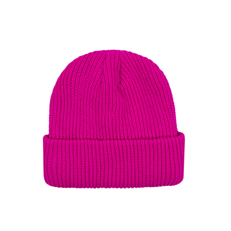 Wholesale Candy Color Street Knitted Wool Hat