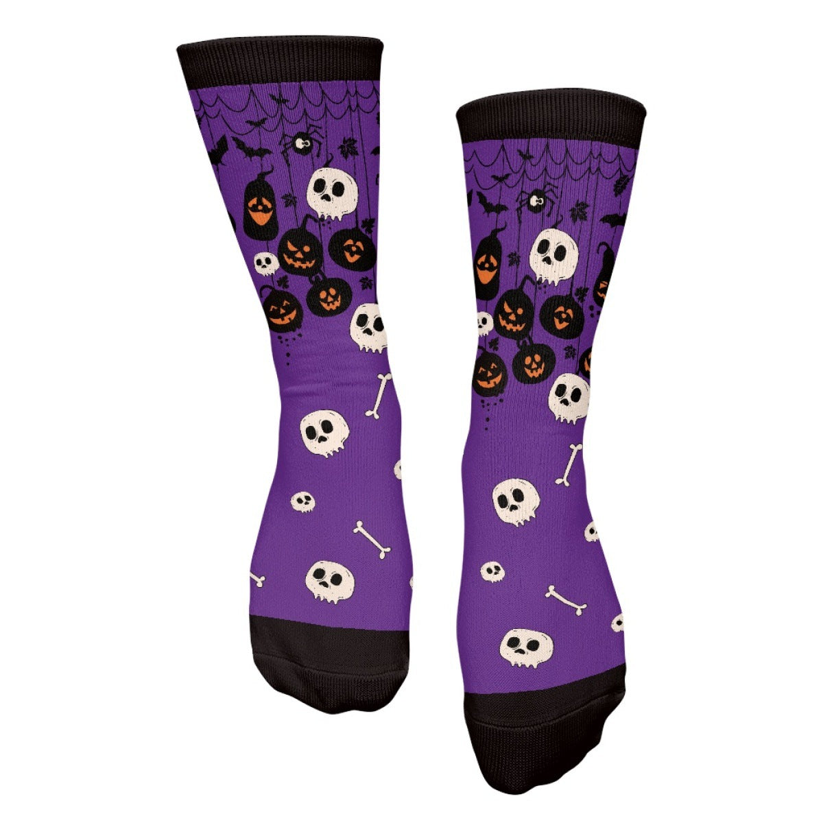 Wholesale Full Print Breathable Sports Halloween Stockings