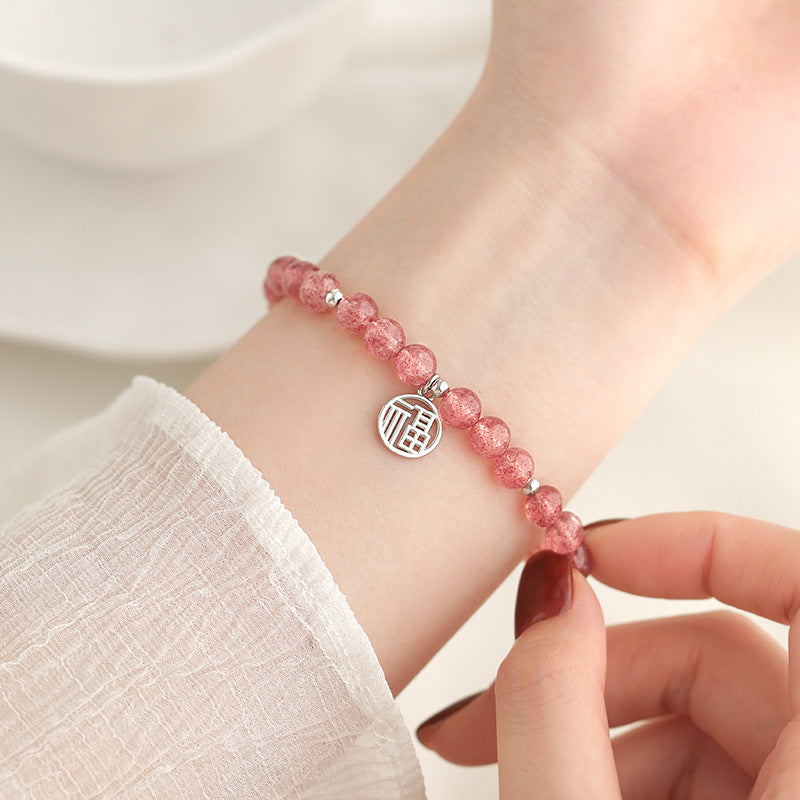 Wholesale Strawberry Jingfu Brand Bracelet