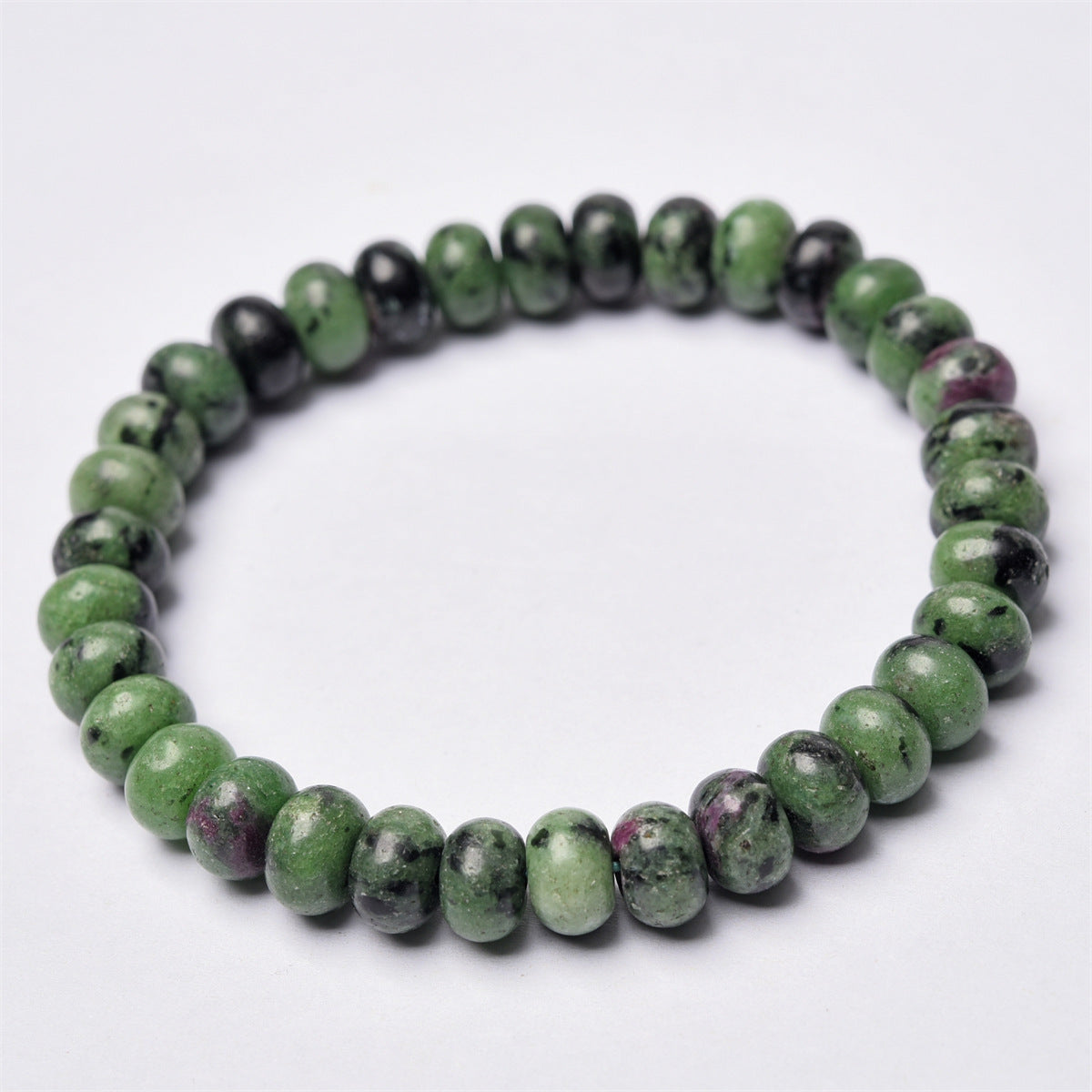 Wholesale  6mm natural stone abacus beads bracelet