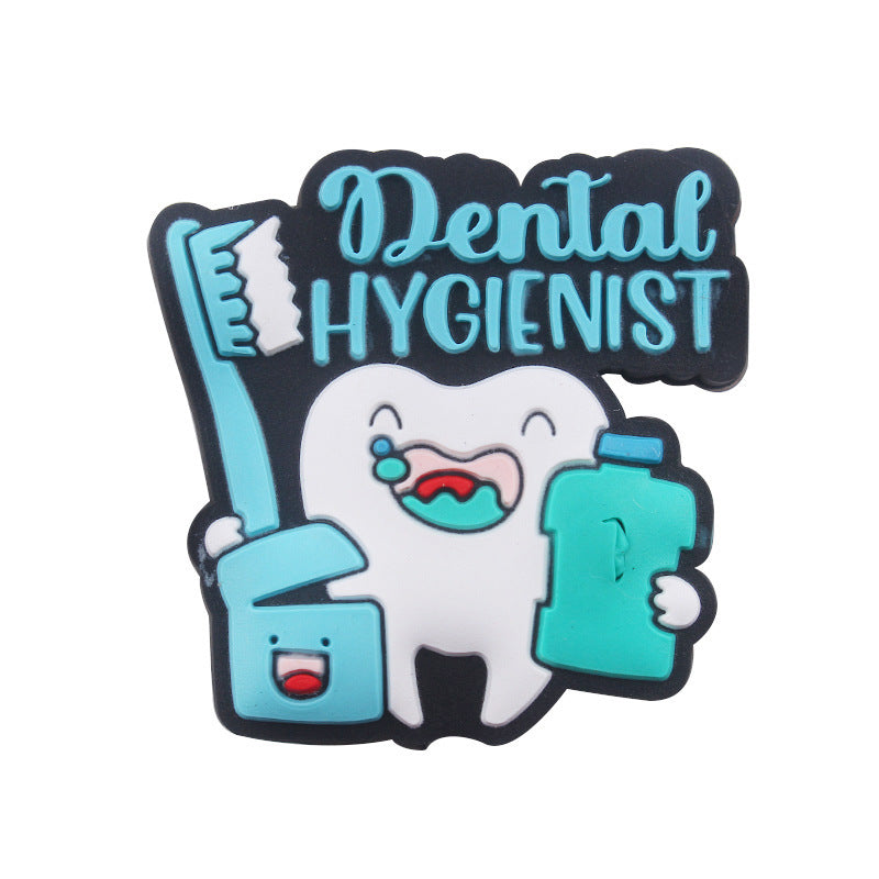 Wholesale Tooth Pattern Silicone Pearls