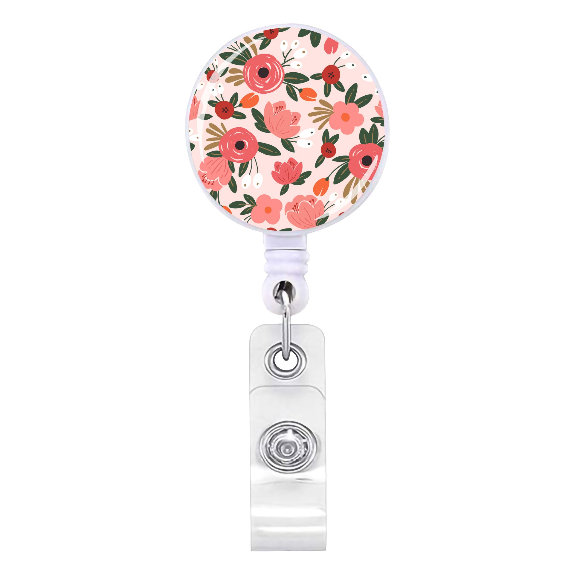 Wholesale ABS Floral Succulents Telescopic Keychain