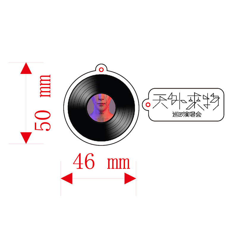 Wholesale Acrylic Keychain Customized