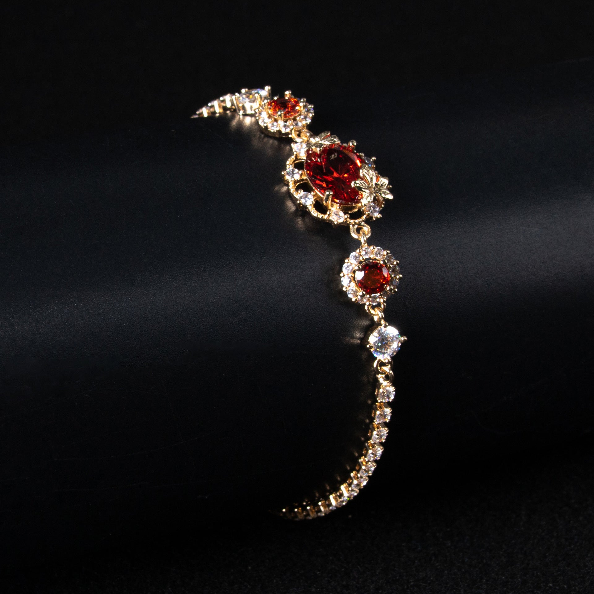 Wholesale Fashionable colorful zircon bracelet