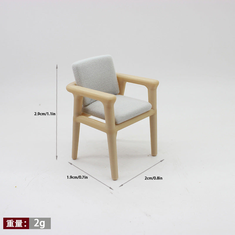 Wholesale Mini dollhouse decorations dining tables  chairs Doll Accessories