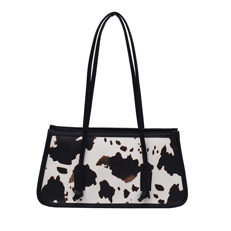 Wholesale PU Leopard Cow Pattern Shoulder Bag