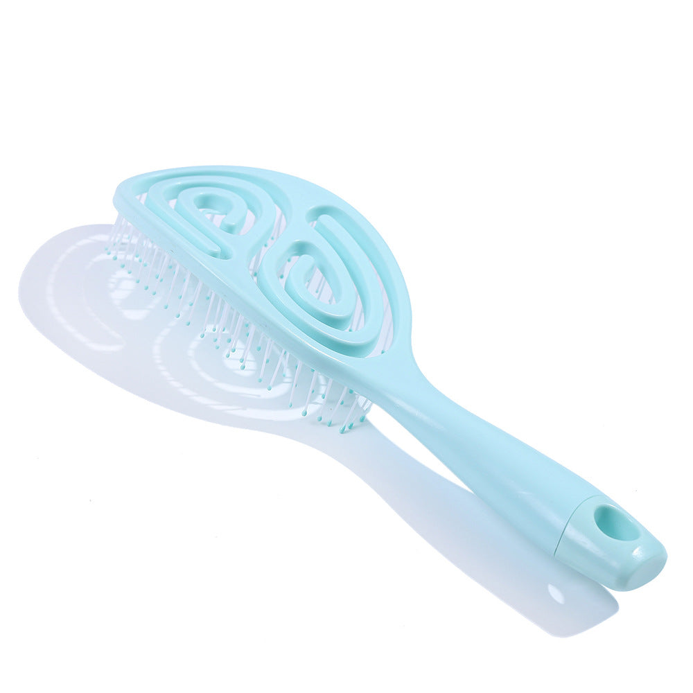 Wholesale Plastic Eight Character Hollow Mosquito Repellent Incense Massage Hair Comb