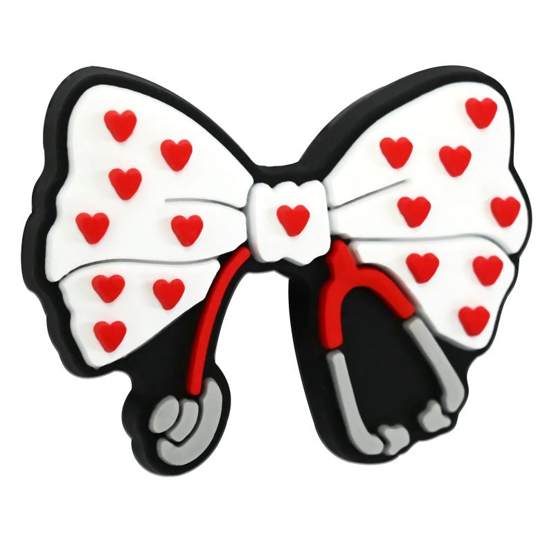 Wholesale Random 100pcs Bow Medical Medical Beads Focus Bead