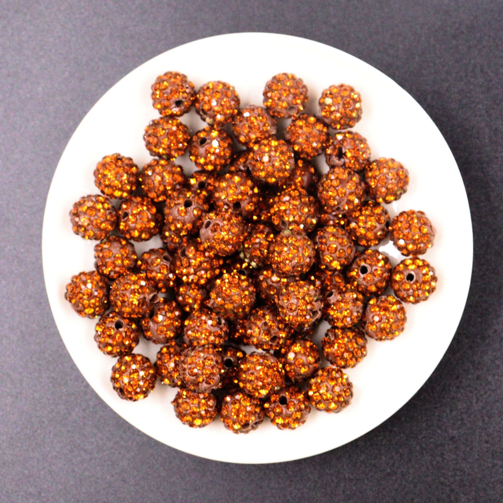 Wholesale 100pcs 8mm-12mm  Diamond Balls Handmade Diy Beads