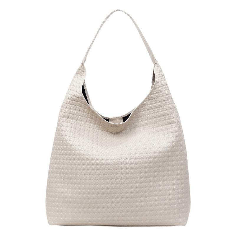 Wholesale pu leather large-capacity underarm mother-and-child bag retro tote bag