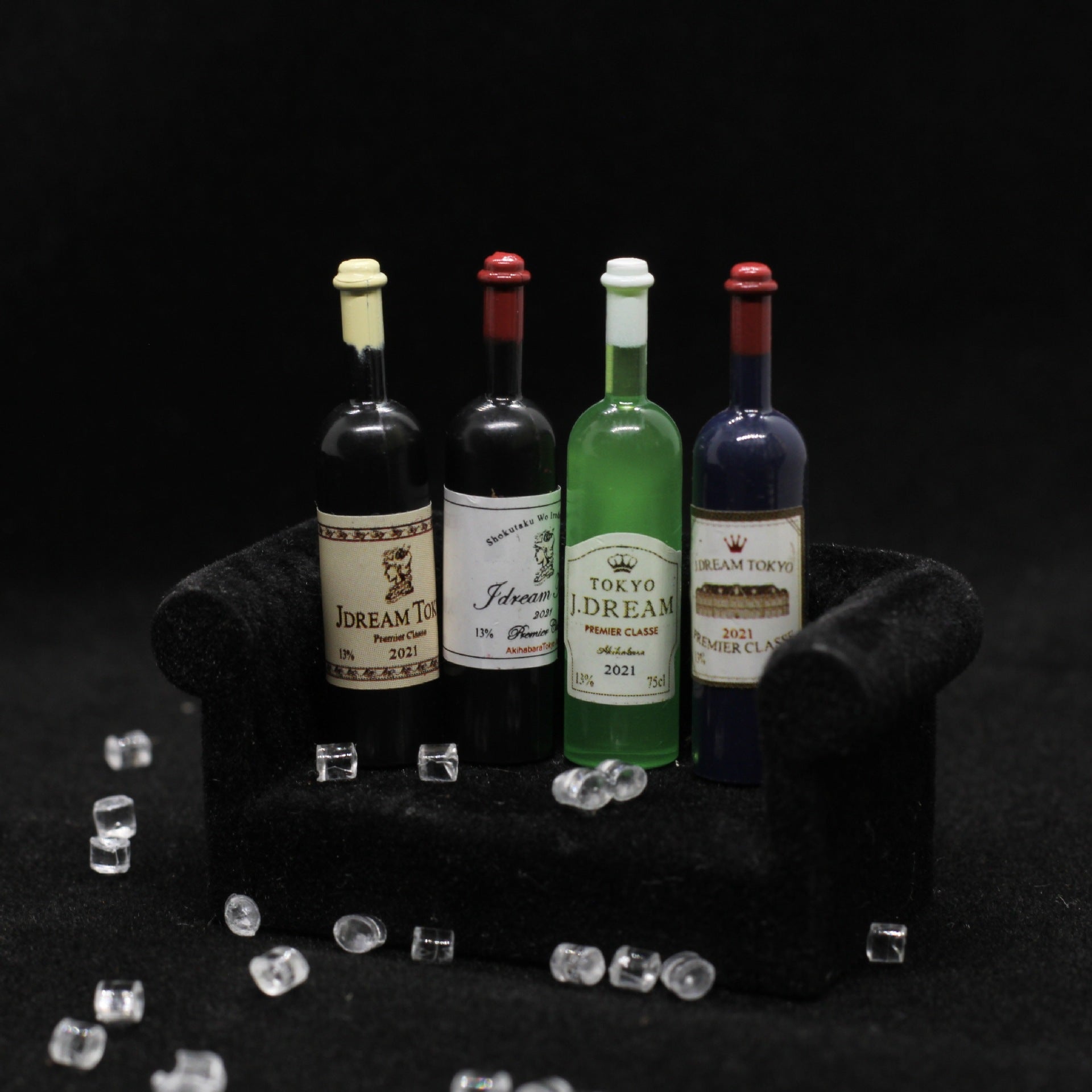 Wholesale mini simulation beer box beverage box model ornaments