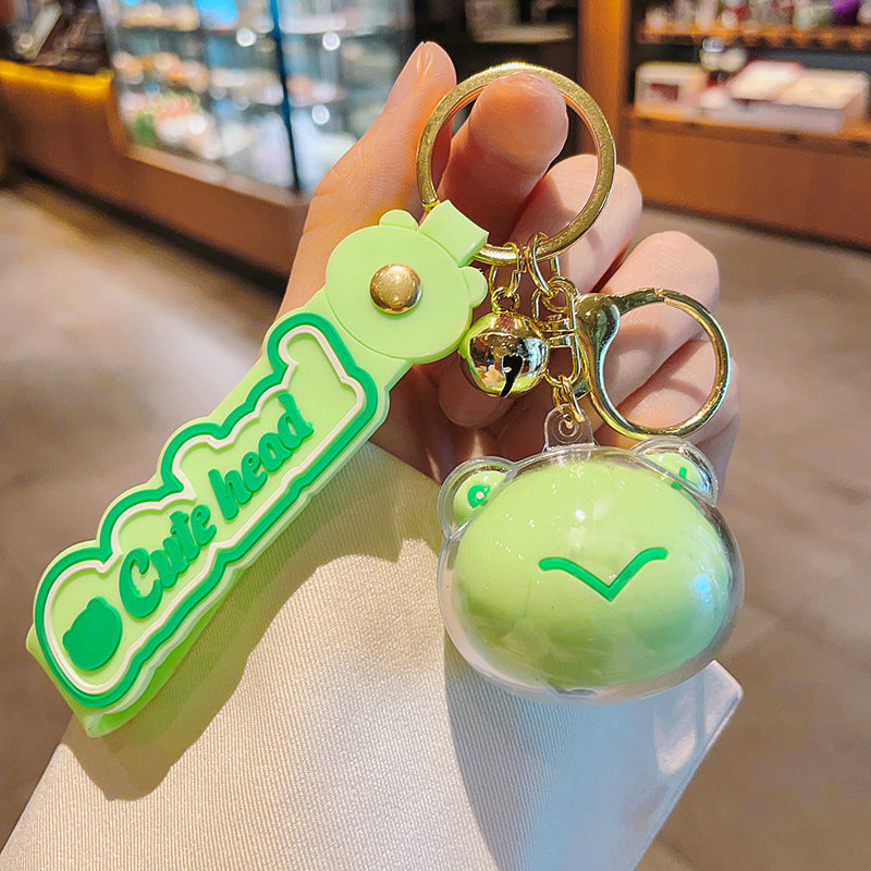 Wholesale Acrylic Frog Bear Keychain